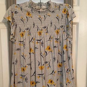 SOLD! Rewind babydoll top -size small